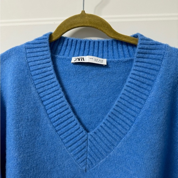 Zara blue soft knit - Picture 2 of 3